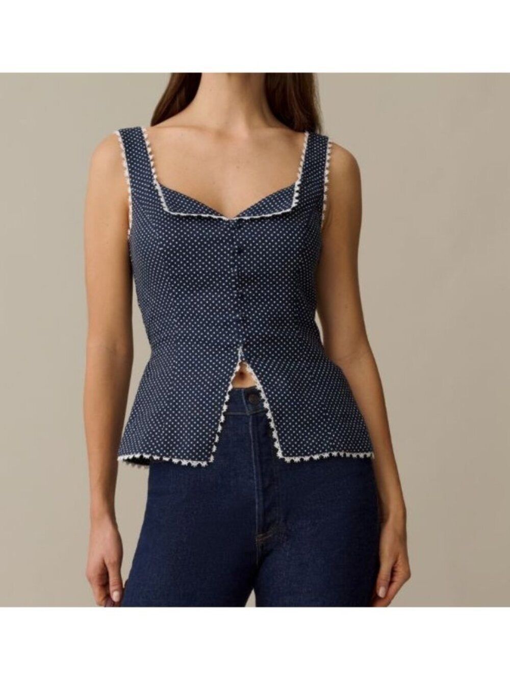 NWT | o.p.t. Few Moda Ambrose Linen Top | Sz 2